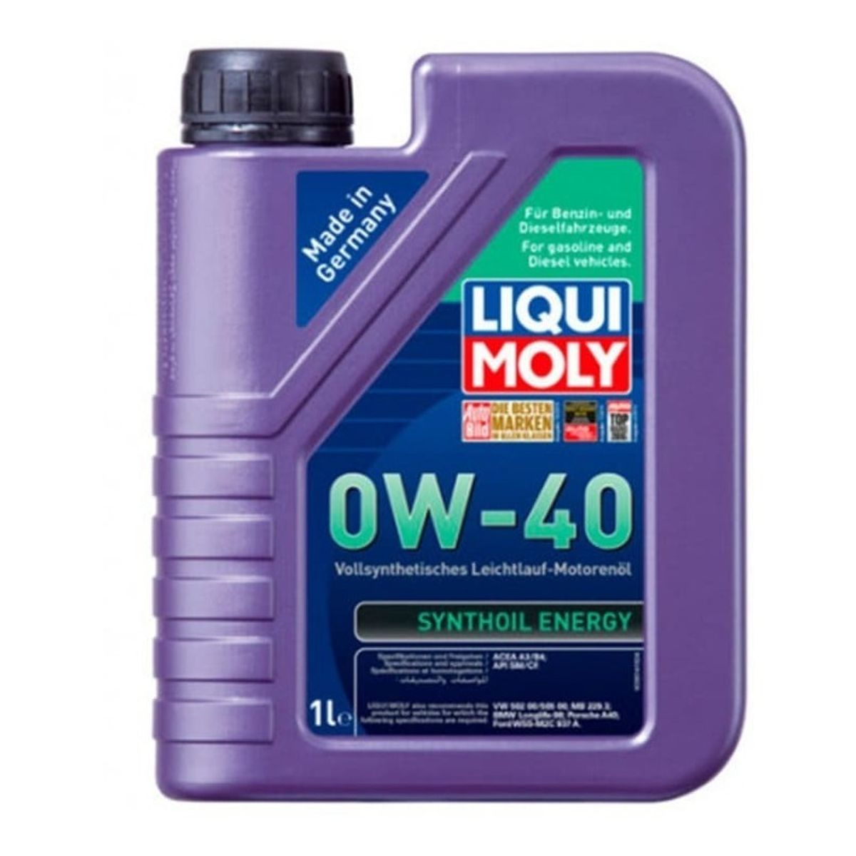 LIQUI MOLY - Aceite Liqui Moly - 0W40 - Synthoil Energy