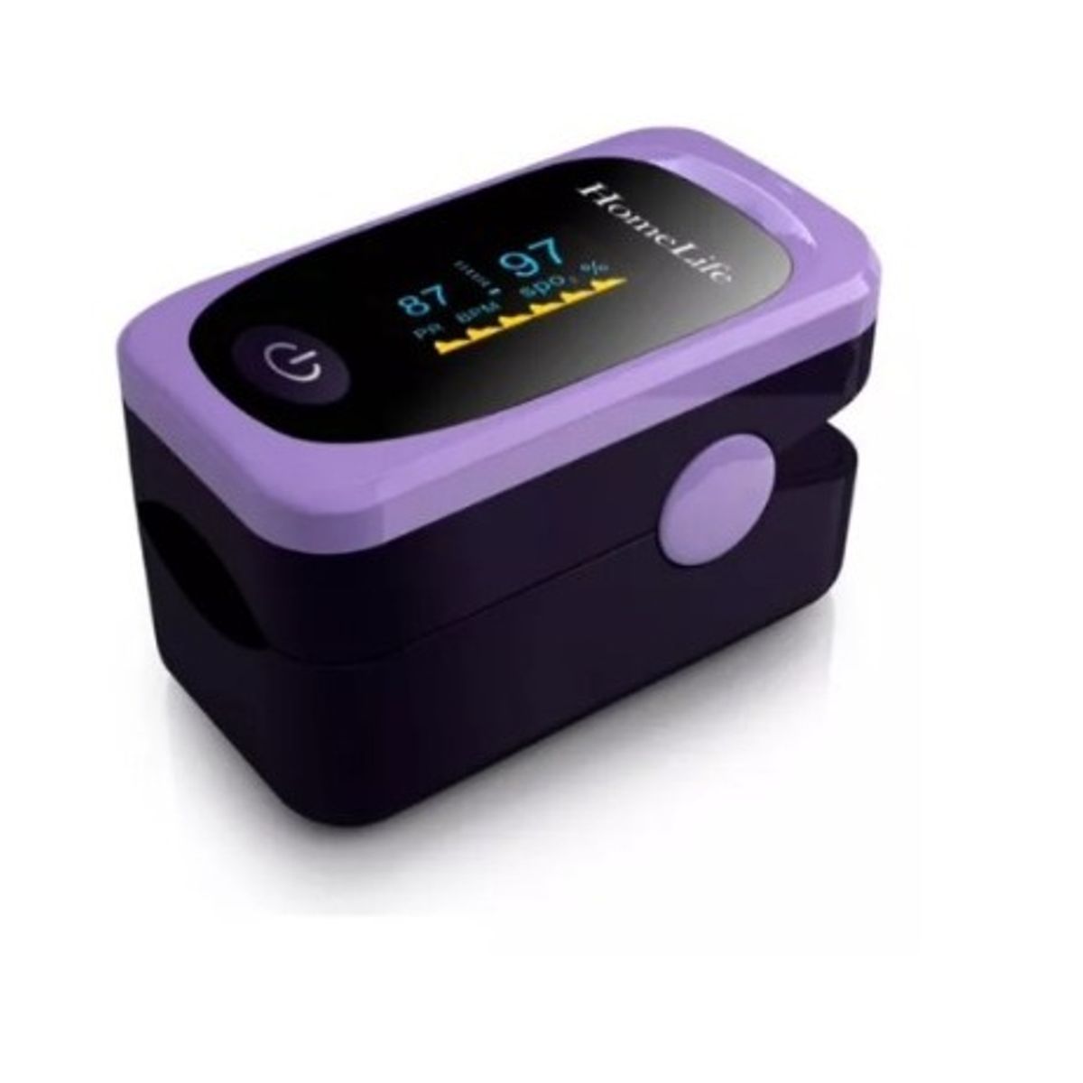 HOME LIFE - Oxímetro De Pulso Para Dedo Home Life As-303 Púrpura