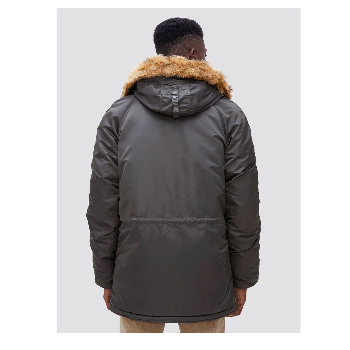 ALPHA INDUSTRIES - Chaqueta Alpha Industries de Invierno N-3B Slim Fit Parka