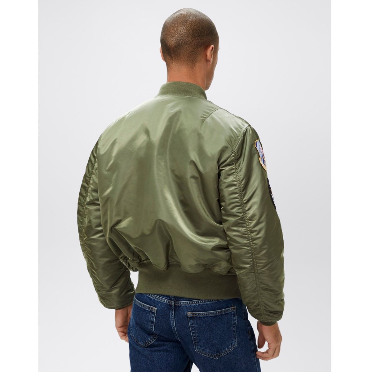 ALPHA INDUSTRIES - Chaqueta Alpha Industries de Parches Ma-1 Squadron Flight Jacket