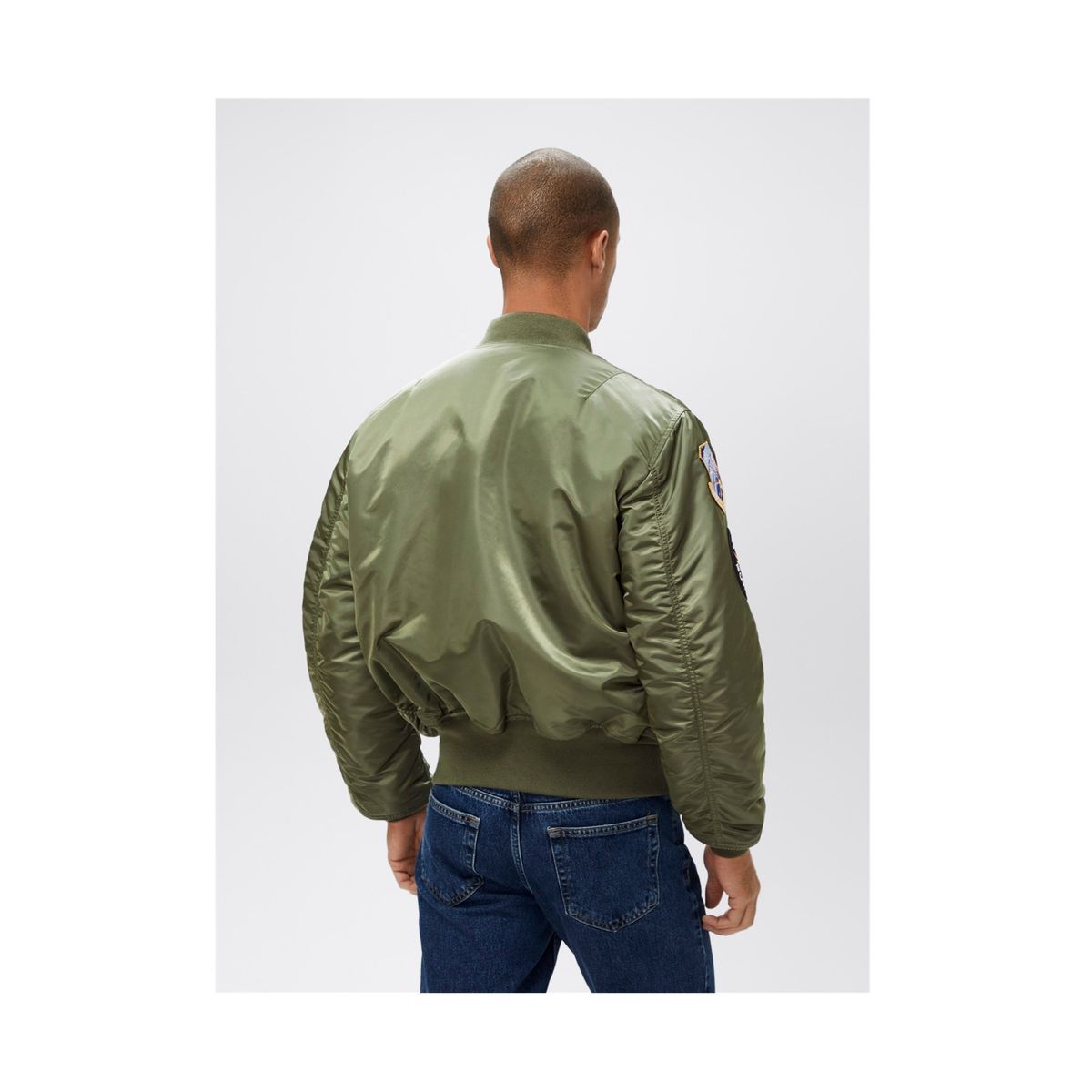 ALPHA INDUSTRIES - Chaqueta Alpha Industries de Parches Ma-1 Squadron Flight Jacket