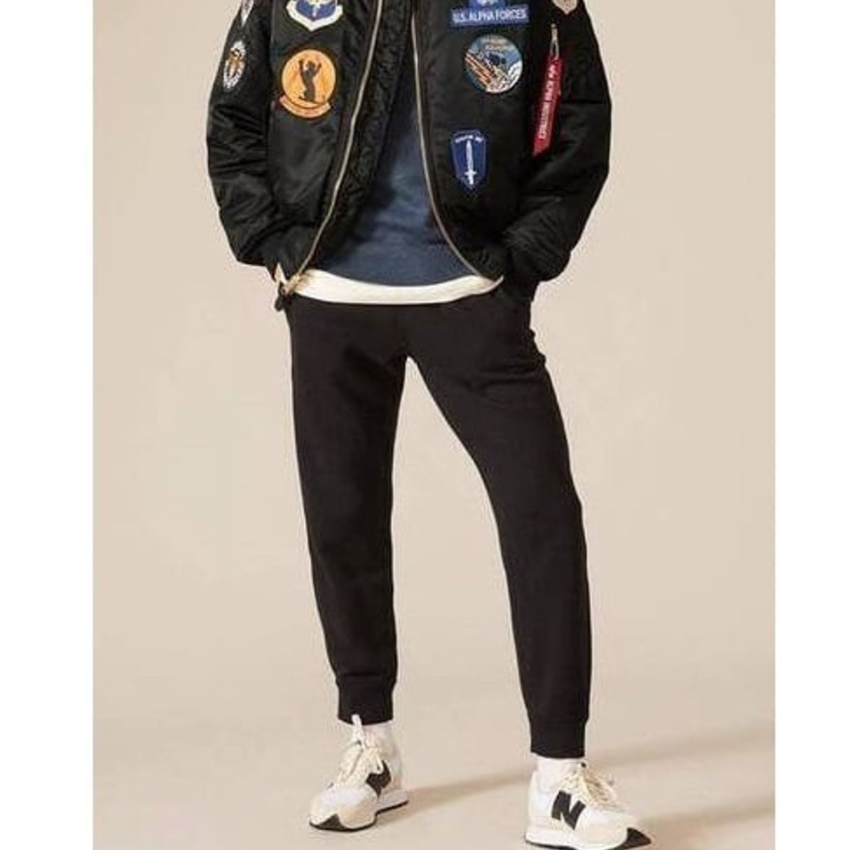 ALPHA INDUSTRIES - Chaqueta Alpha Industries de Parches Ma-1 Squadron Flight Jacket