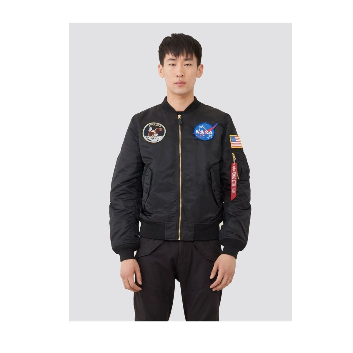 ALPHA INDUSTRIES - Chaqueta Alpha Industries Ligera Apollo L-2b Bomber Jacket