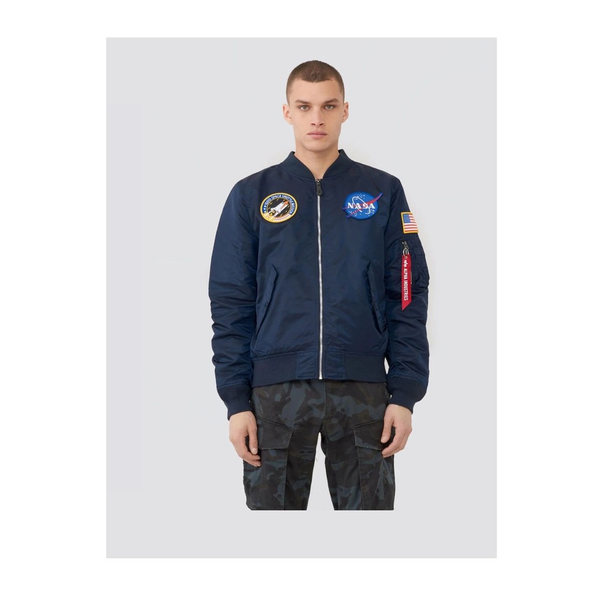 ALPHA INDUSTRIES - Chaqueta Alpha Industries Ligera Nasa L-2b Bomber Jacket