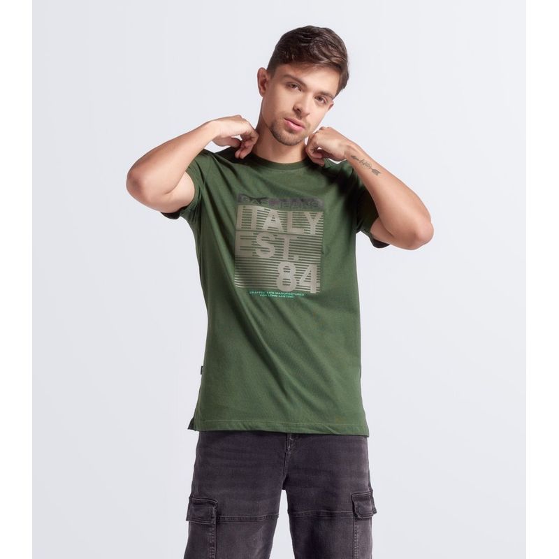 GAS EVOLUTION JEANS - Camiseta Para Hombre Gas.-