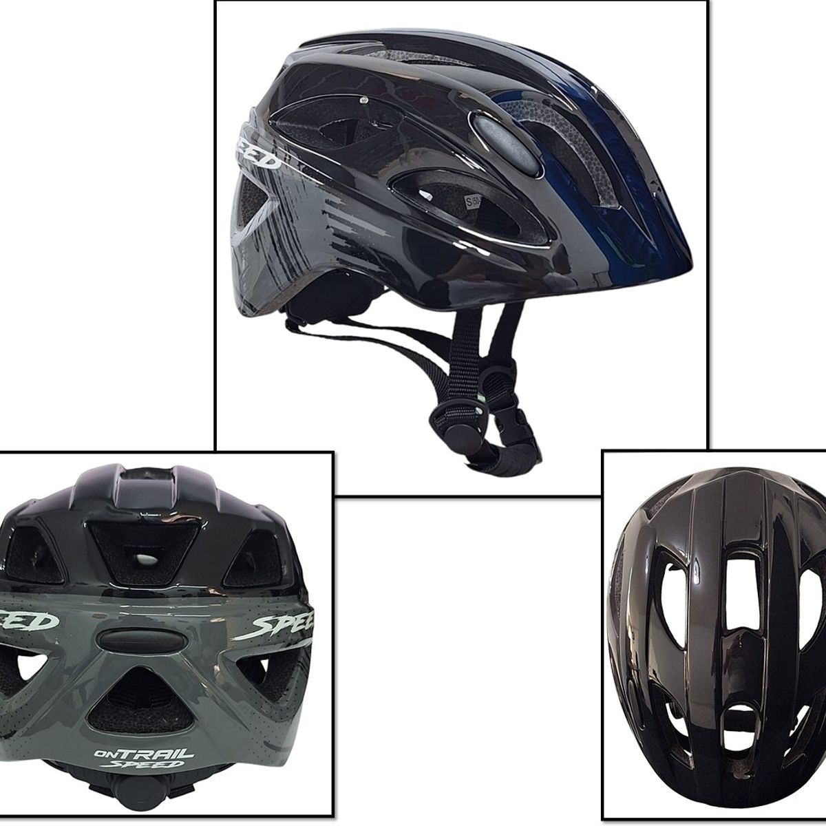 ON TRAIL - Casco Niña Niño Bicicleta Patines Monopatin Ajustable