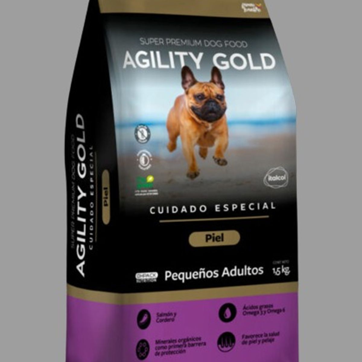 AGILITY GOLD - Agility Gold Cuidado Especial Piel Pequeños Adultos 1500gr