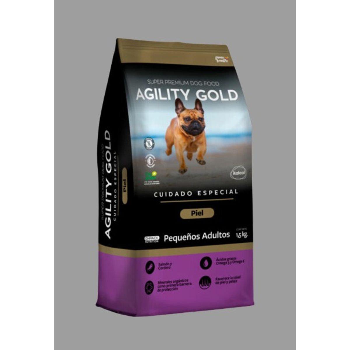 AGILITY GOLD - Agility Gold Cuidado Especial Piel Pequeños Adultos 1500gr