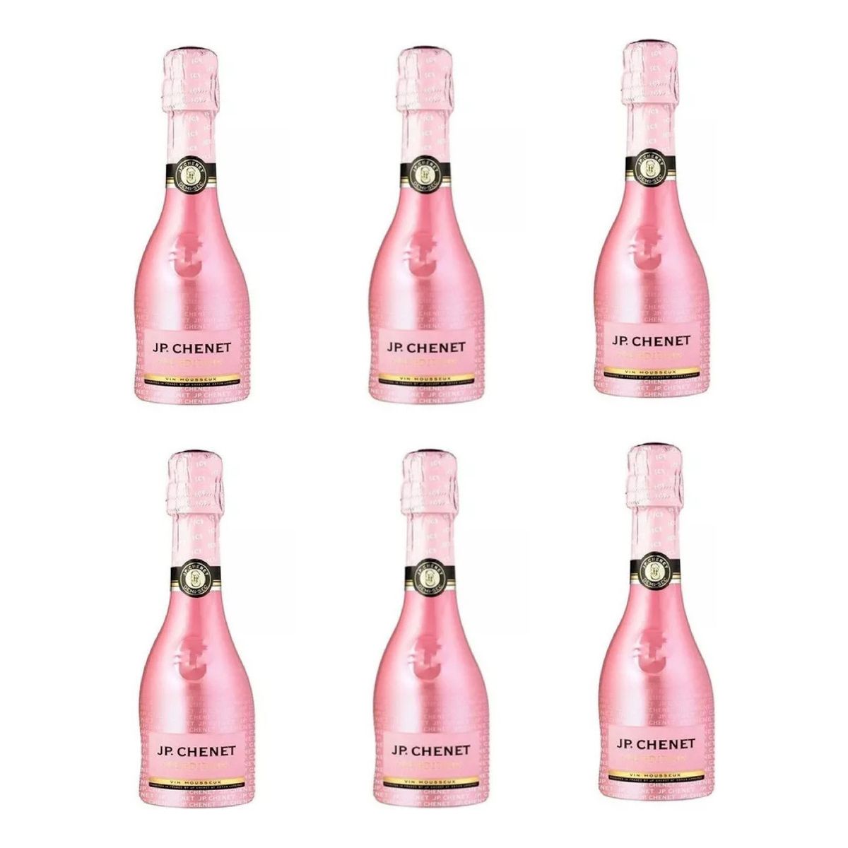 NACIONAL - Vino Espumoso Jp Chenet Rosado X6 200ml