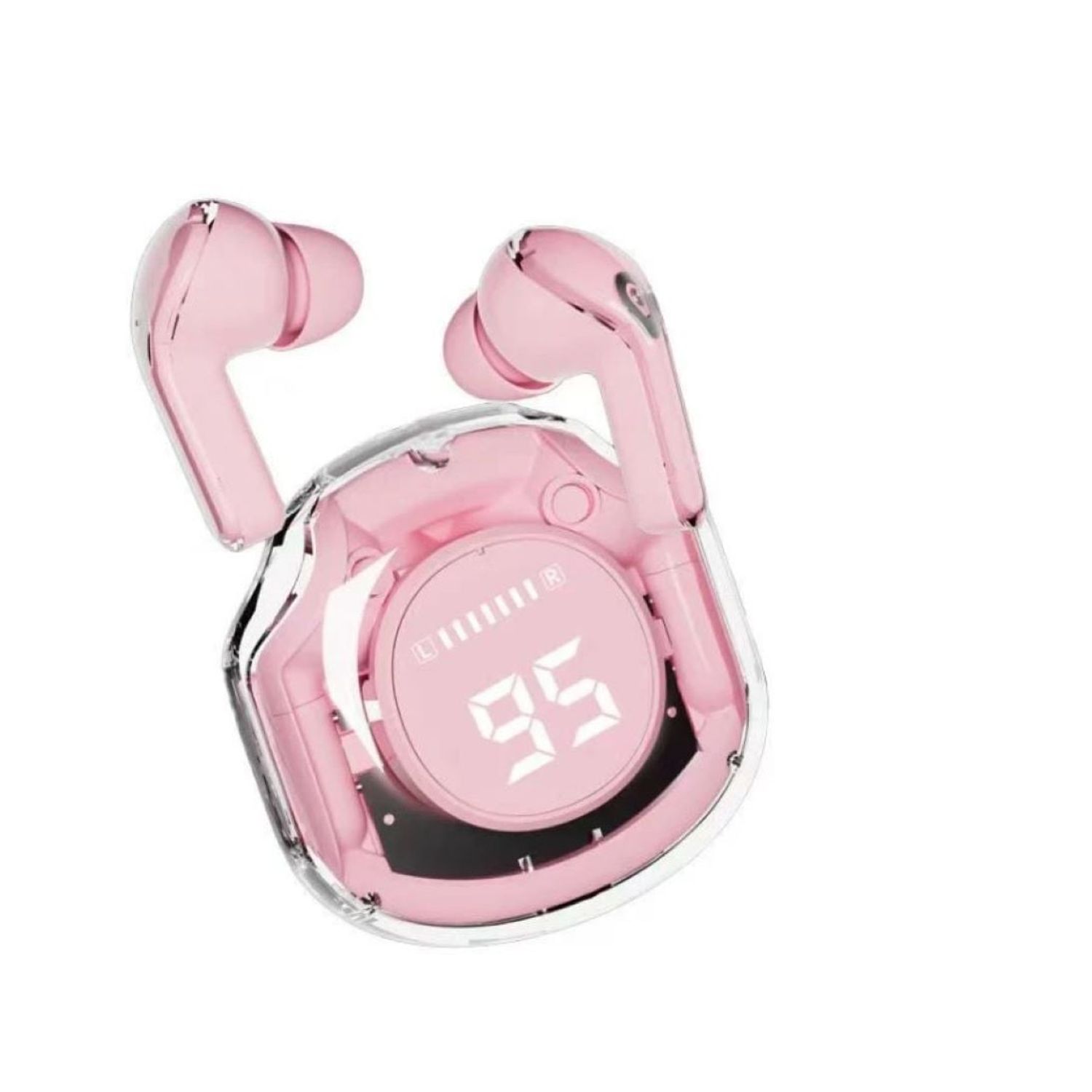 Inalambricos Rosas Airpods De Color Rosa Auriculares Mini Mate