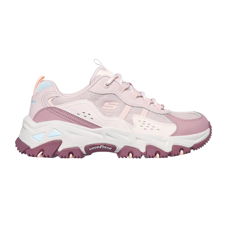 D Lites Zapatos Skechers 2019 Rosa Velcro Skechers Para Bebes