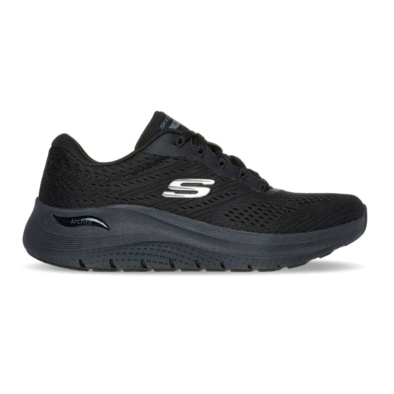 SKECHERS - TENIS SKECHERS NEGRO PARA MUJER SK ARCH FIT 2 0 BIG LEAGUE BLACK