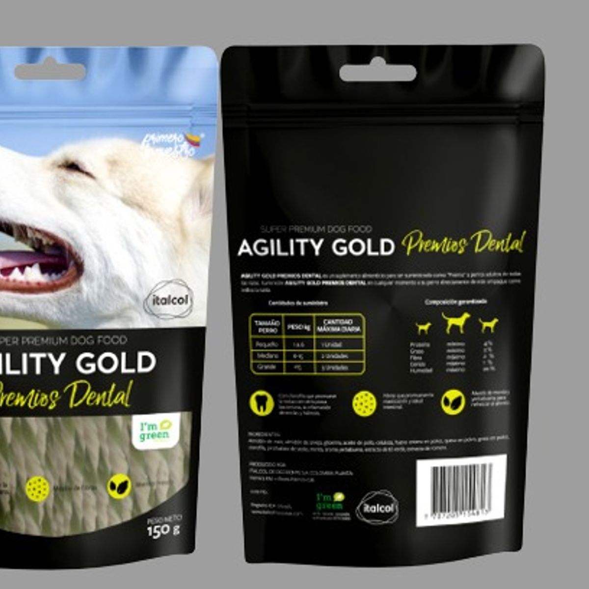 AGILITY GOLD - Agility Gold Premios Dental 150gr