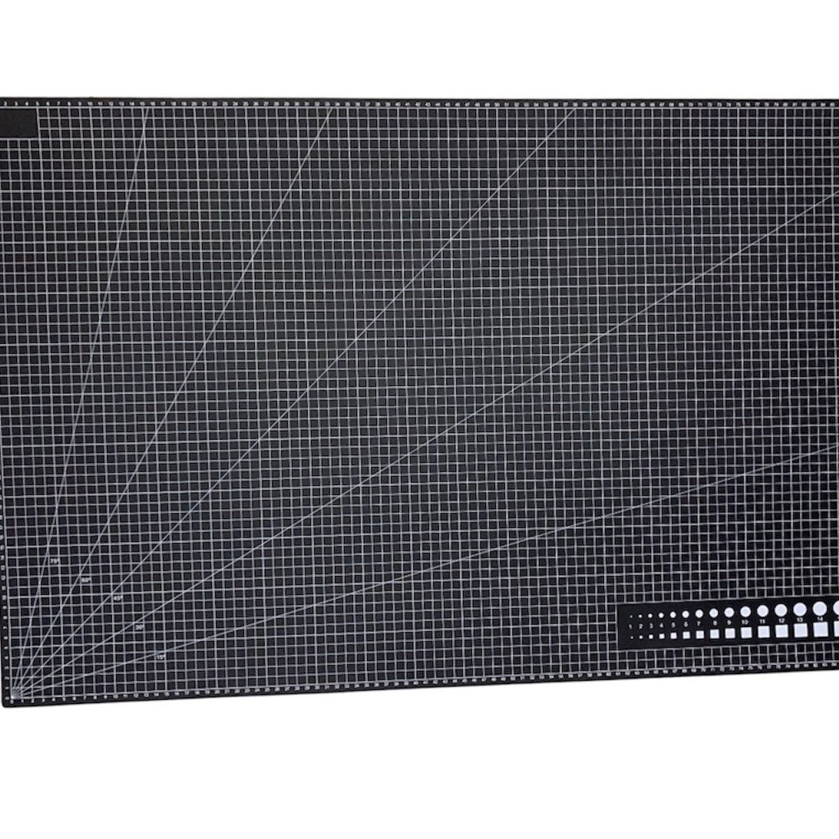 GENERICO - Tabla Corte A1 Para Dibujo Arquitectura Marroquinería- Negra