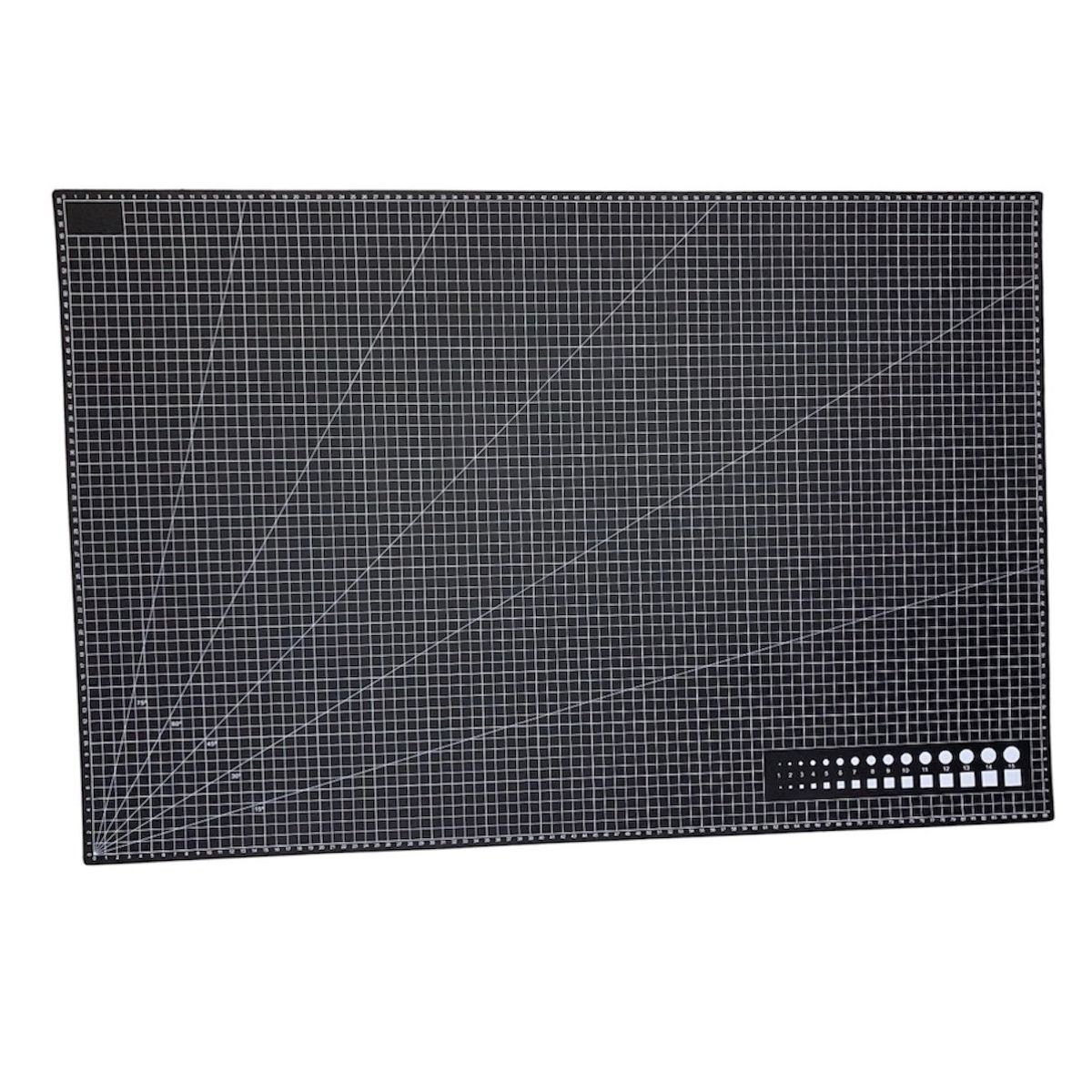 GENERICO - Tabla Corte A1 Para Dibujo Arquitectura Marroquinería- Negra