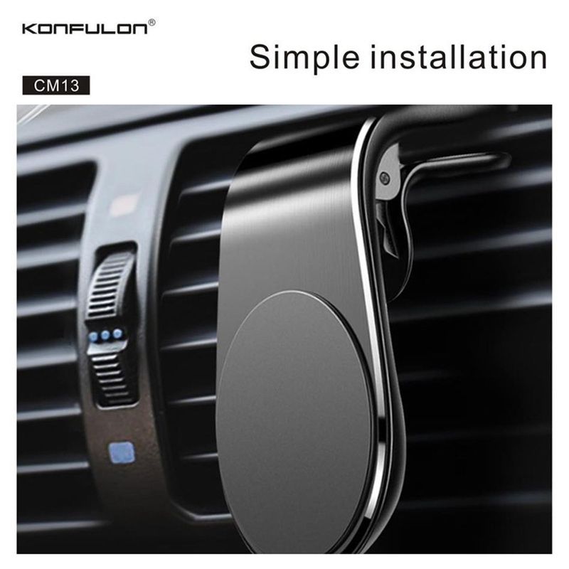GENERICO - Soporte Holder Magnético Carro Rejilla Cm13 Para Celular