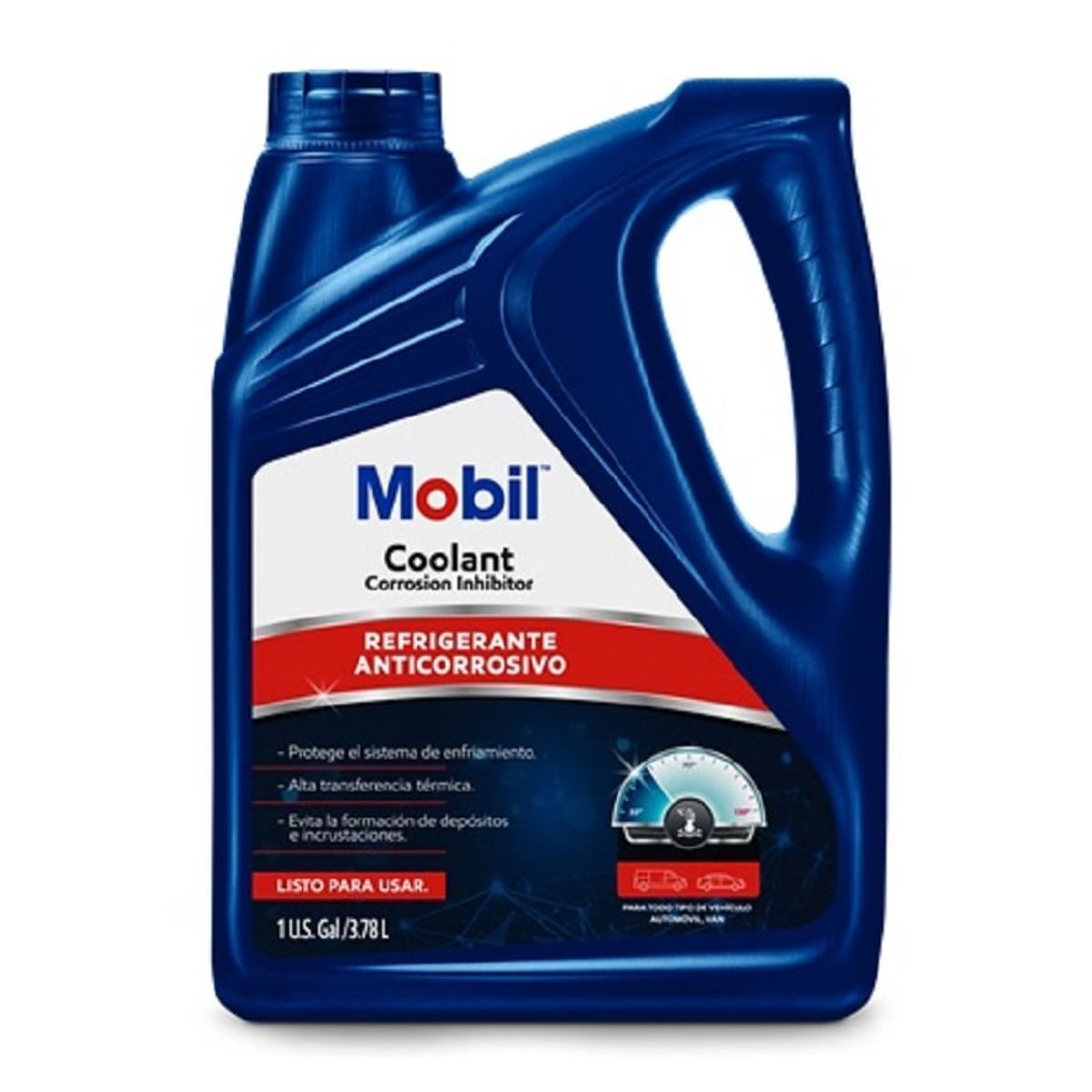 MOBIL - Refrigerante Anticongelante  Mobil Color Rojo