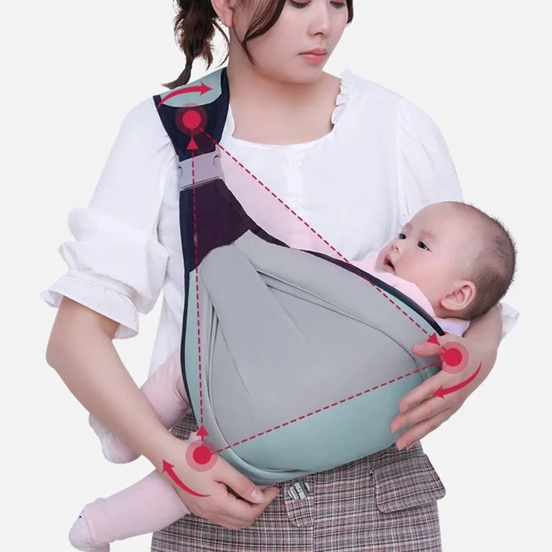 GENERICO - Cargador Fular Soporte Porta Bebes Ajustable