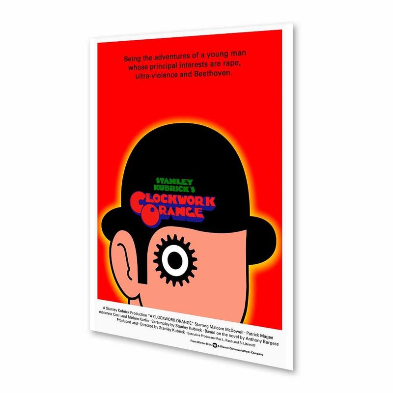 NEW PRINT - Póster Clockwork Orange Película Afiche La Naranja Mecánica