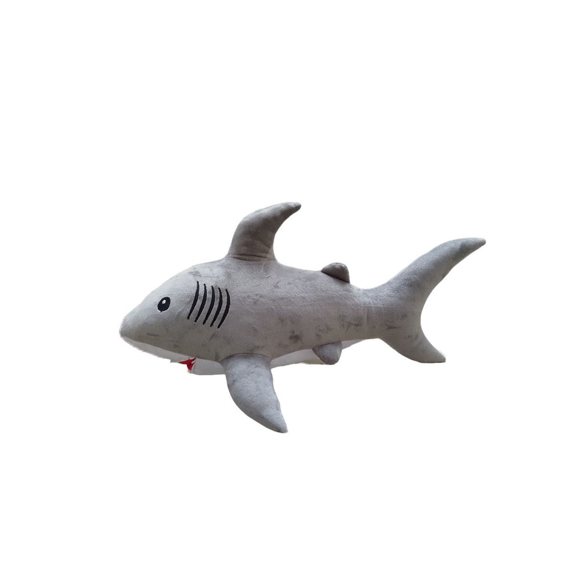 GENERICO - Tiburón de peluche 52 cms gris