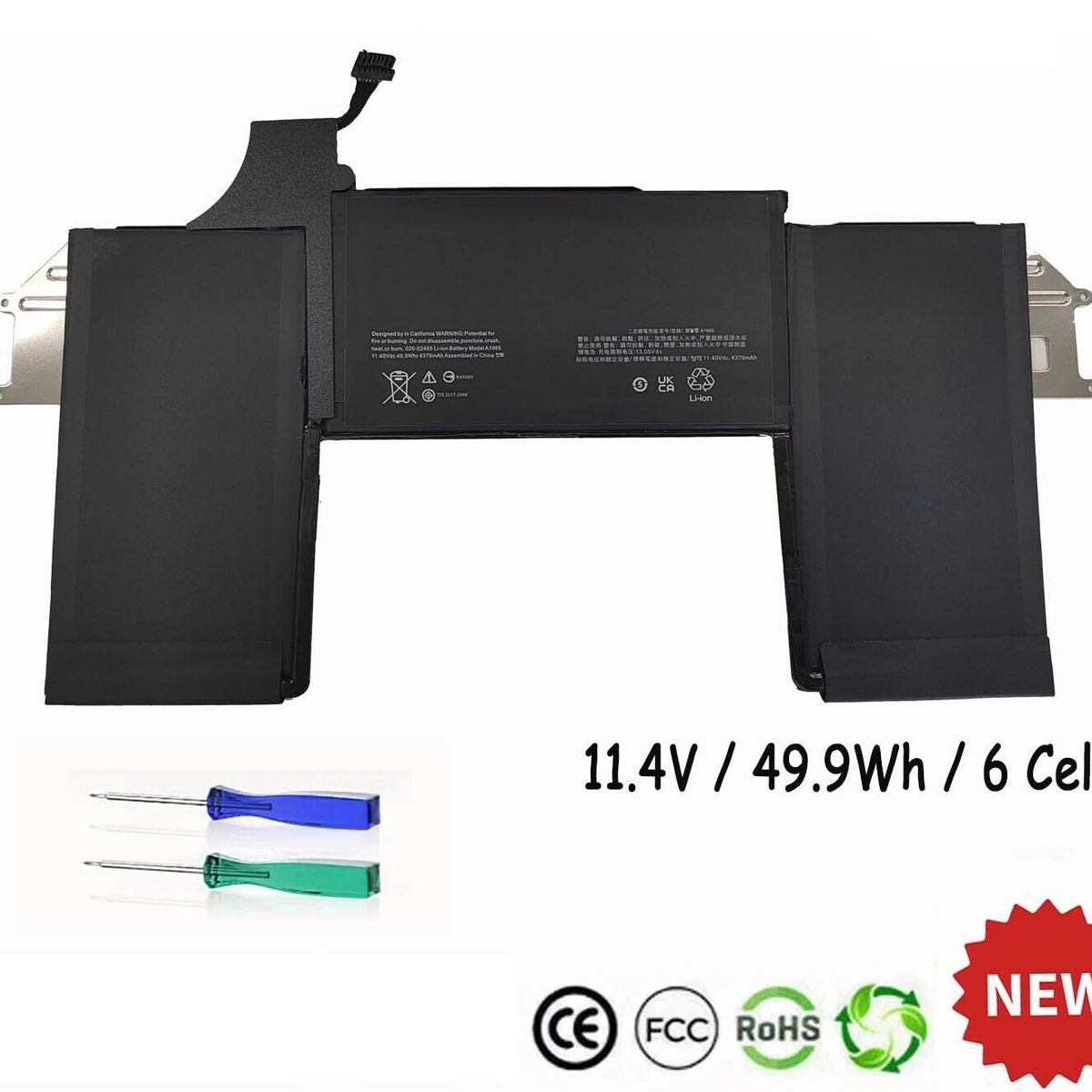 GENERICO - Bateria A1965 A1932 A2179 Macbook Air Retina 13 13