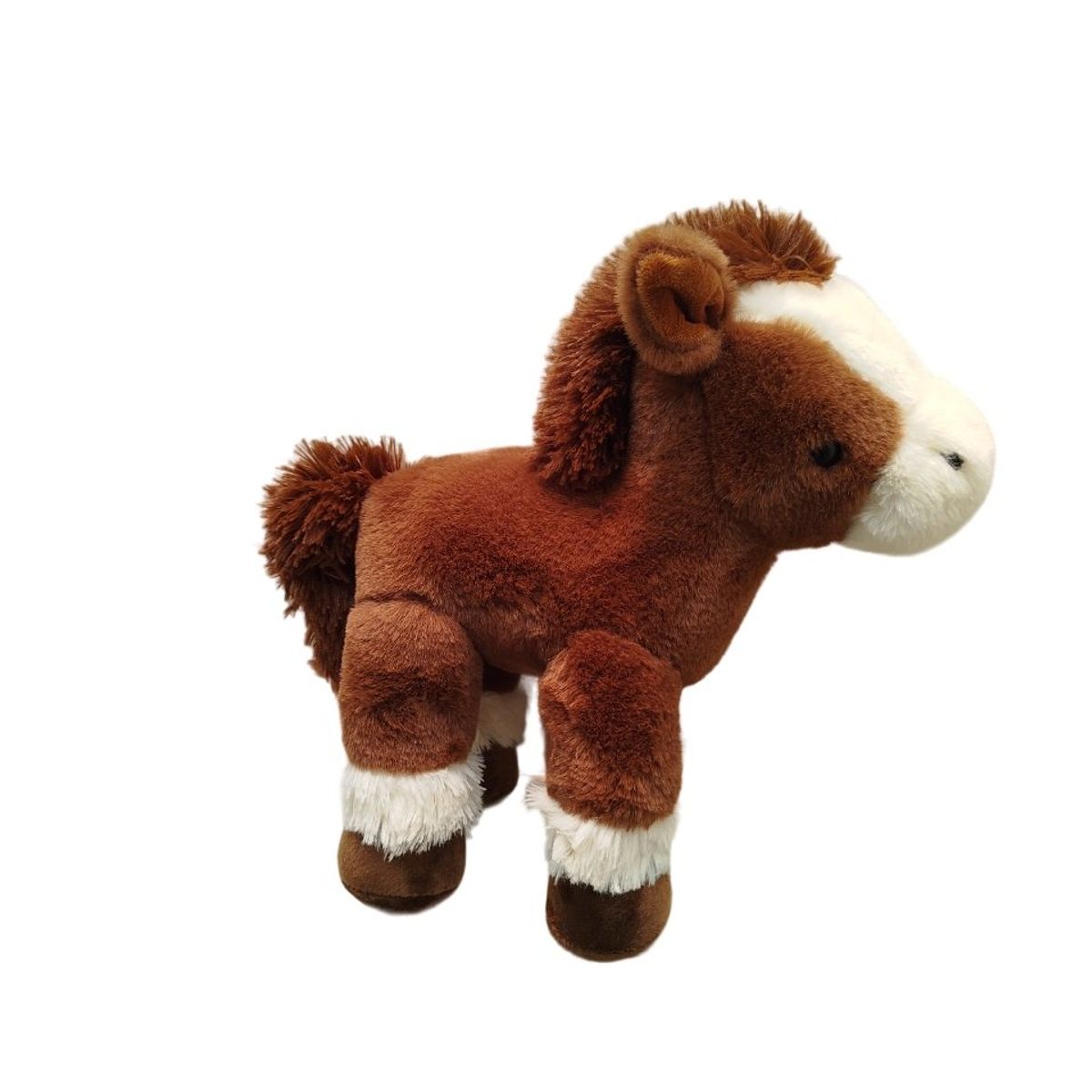 GENERICO - Peluche Caballo cafe 30 Cms + Perfumado