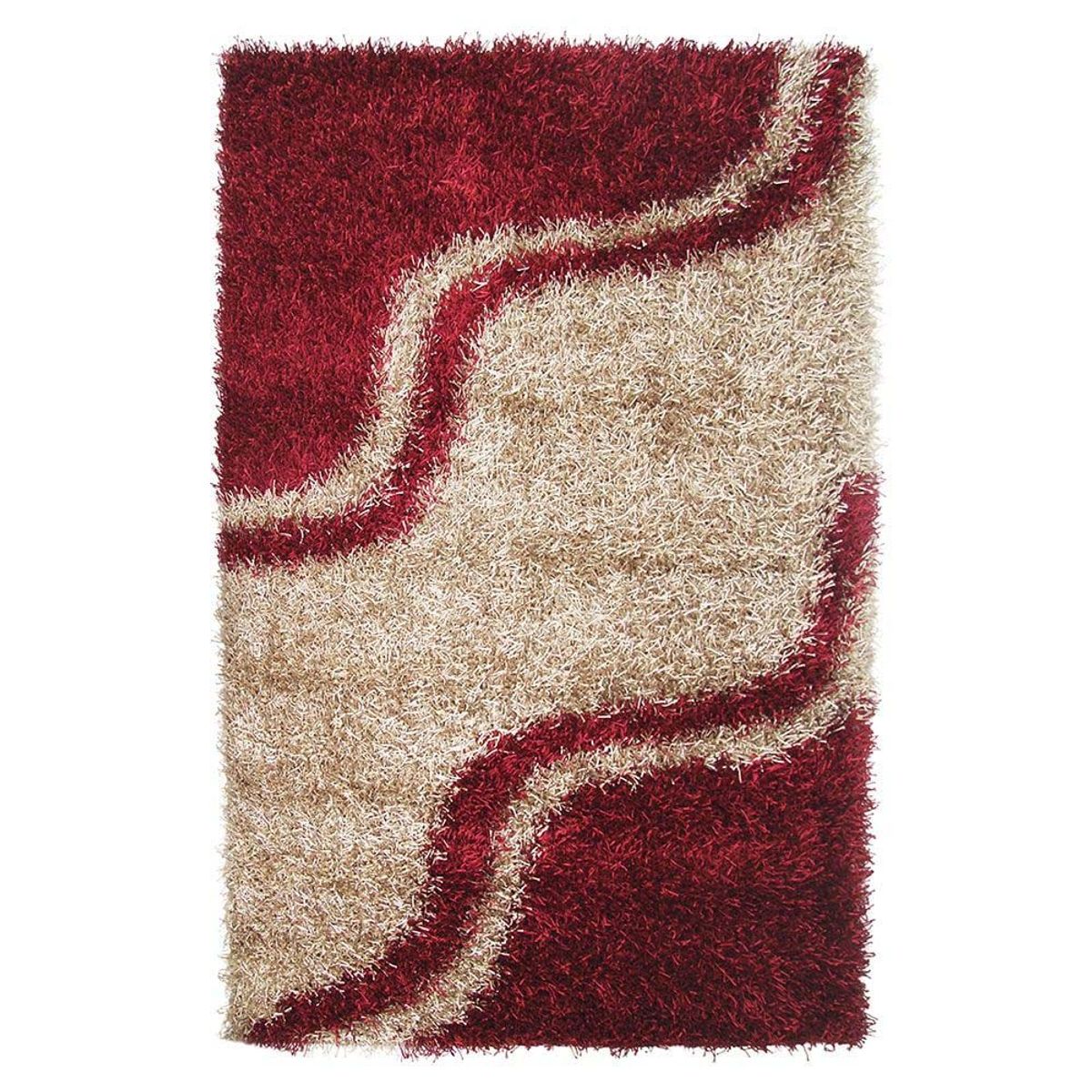 MITAPETE COM - Tapete Decorativo Moderno 133 X 190 cms Rojo