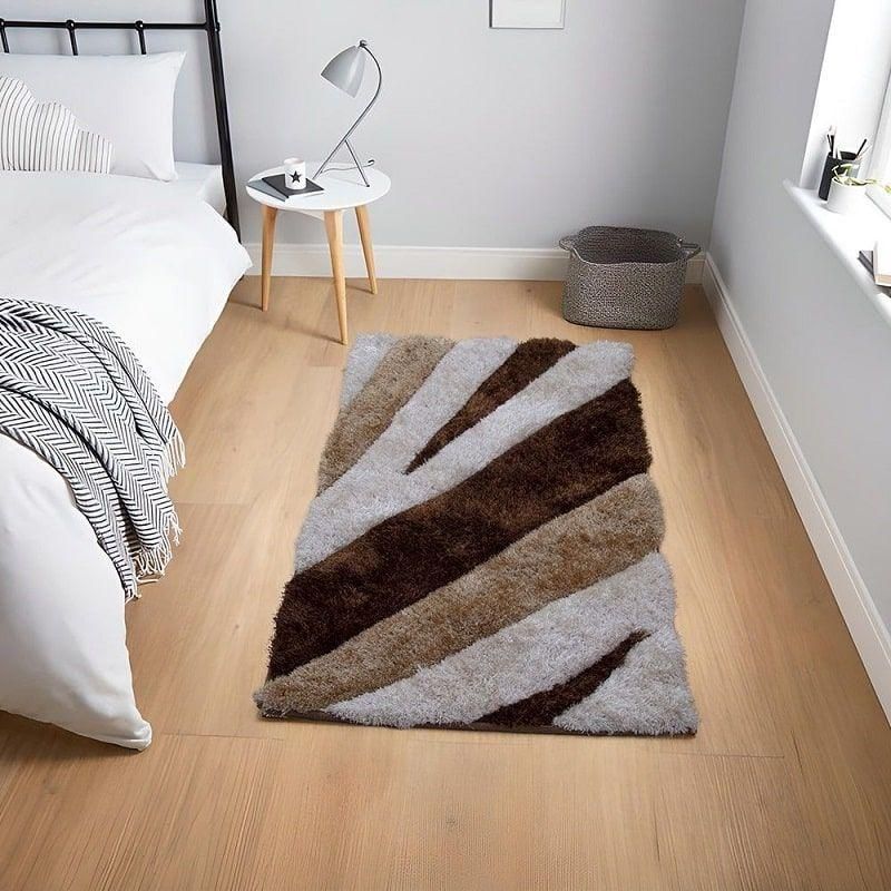 MITAPETE COM - Tapete Alfombra 3D 80 X 150cms Café