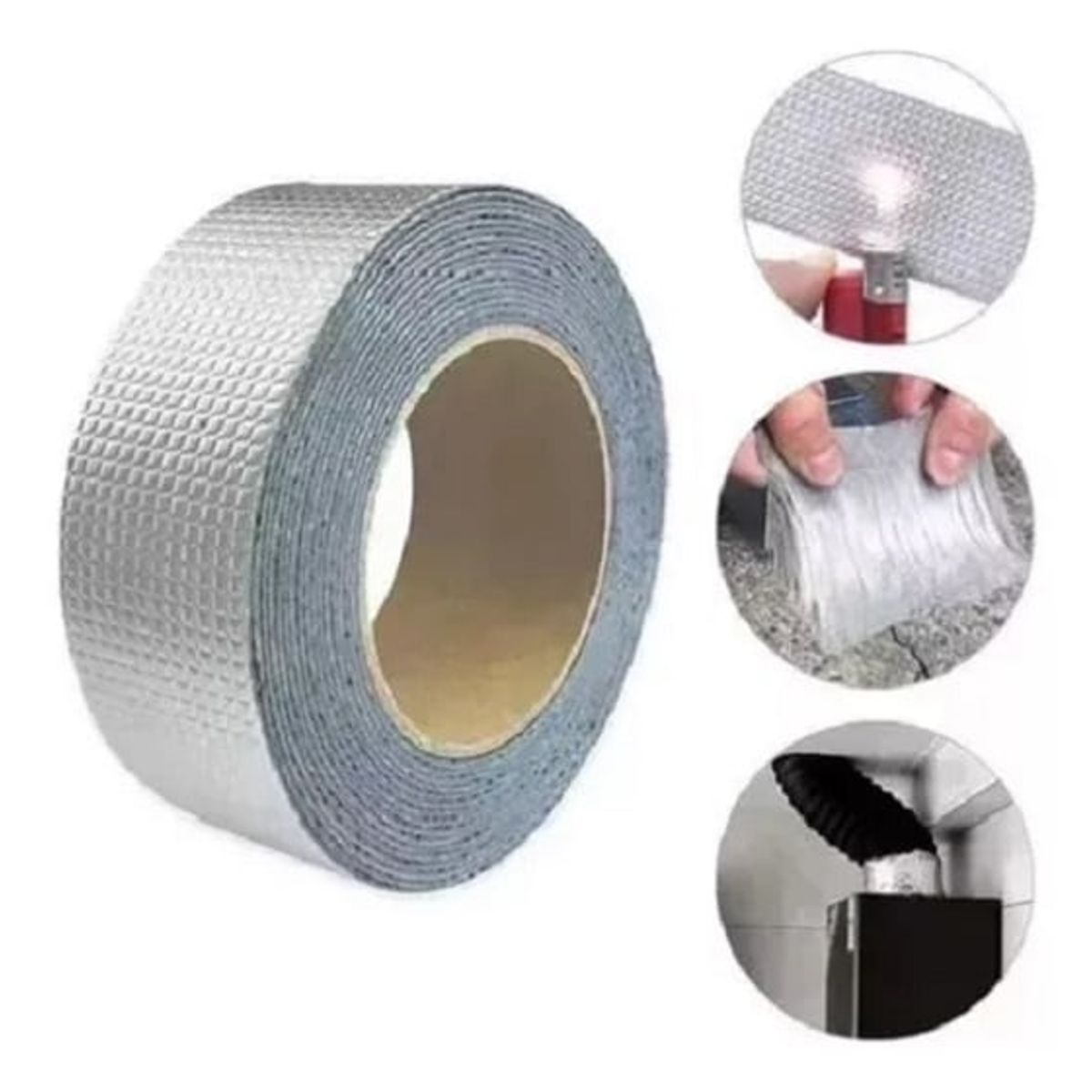 GENERICO - Cinta Impermeable De Butilo Superfuerte De 5 Cm X 10 Mts