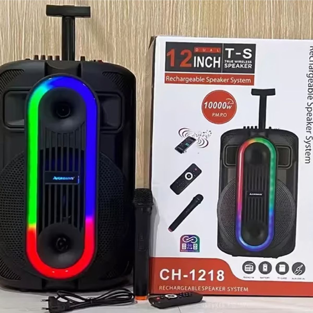 GENERICO - PARLANTE CABINA  CON MICROFONO CH-1218