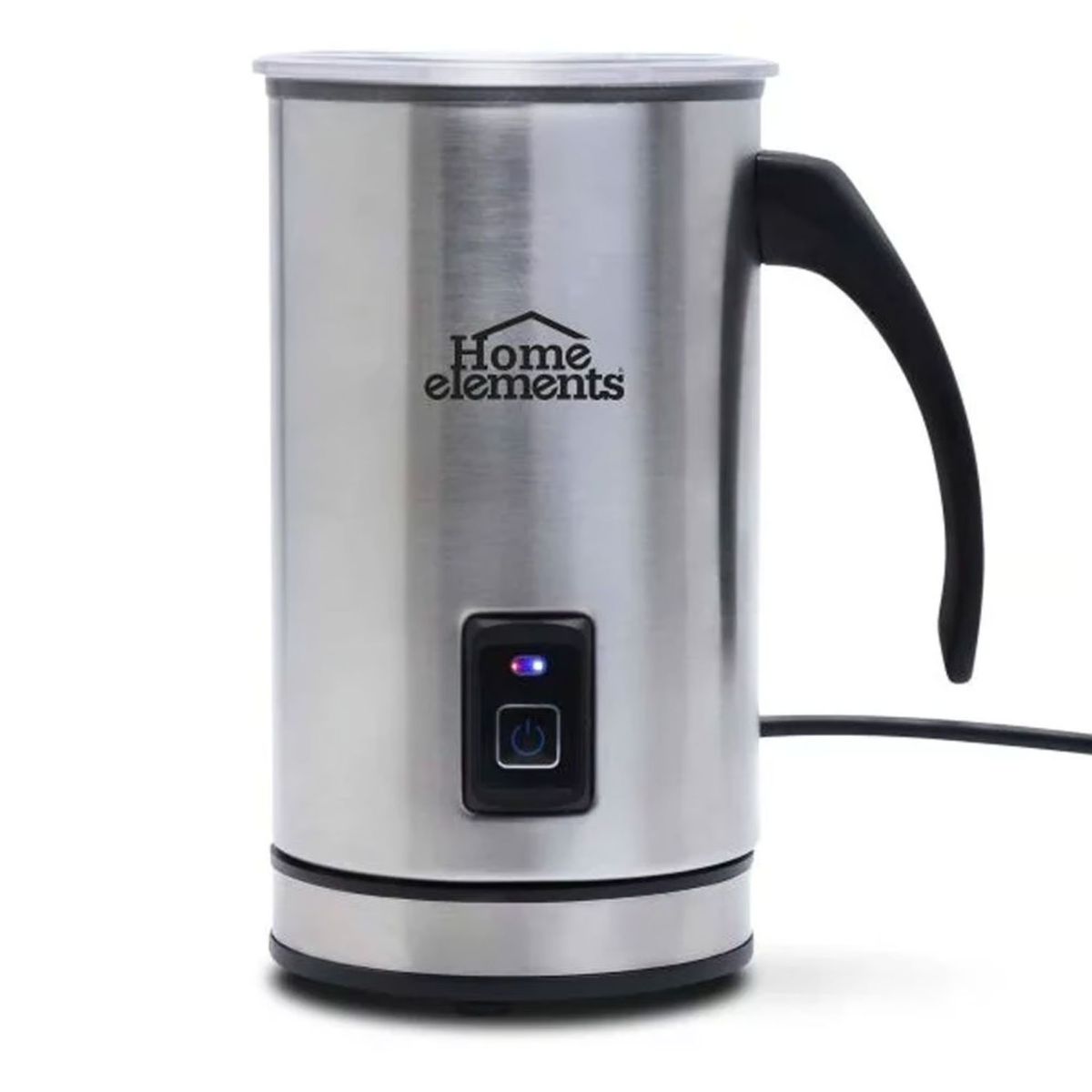 HOME ELEMENTS - Espumix Vaso Espumador Acero Inoxidable 400 ml Home Elements