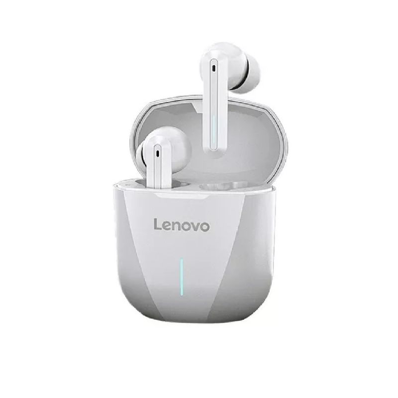 LENOVO - Audífonos Gamer inalámbricos Lenovo XG01 Blanco con luz LED