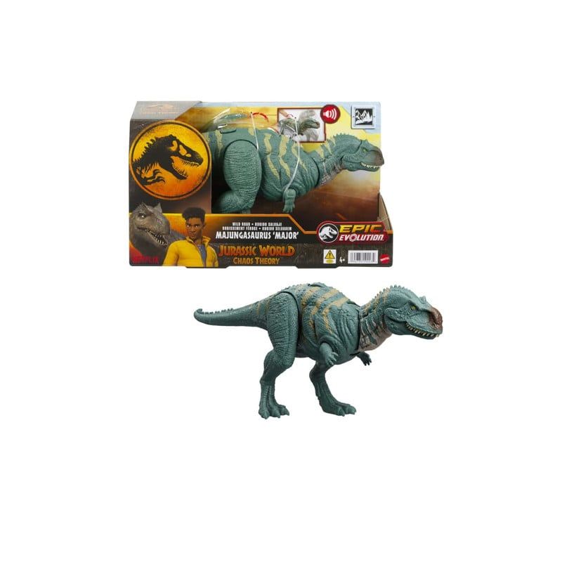JURASSIC WORLD - Jurassic World Dinosaurio Rugido Salvaje Majungasaurus