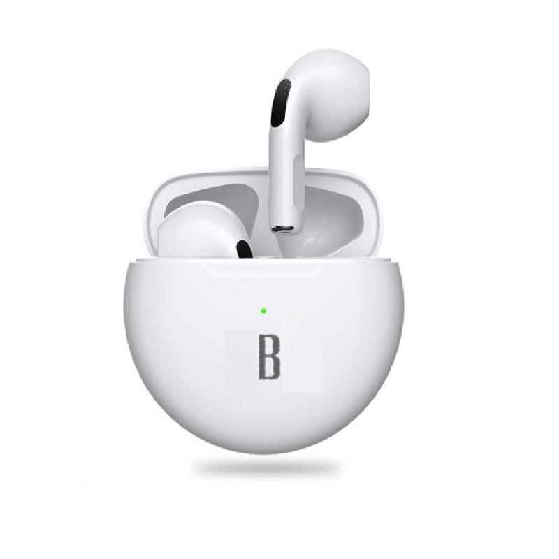 GENERICO - Audifonos 6 pro Bluetooth 50 Control Touch Supe Bajos SC de Ruido