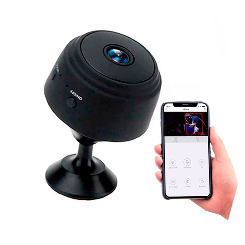 GENERICO - Mini Cámara Espía Hd Wifi 1080p Monitoreo En Vivo