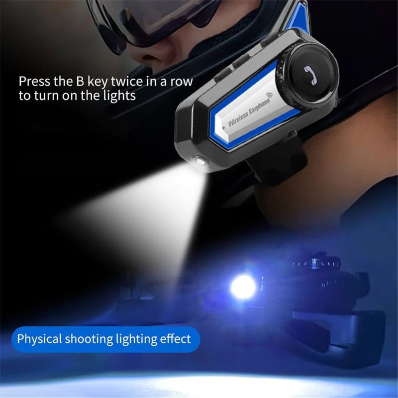 GENERICO - Audifonos Intercomunicador Inalambrico Para Moto