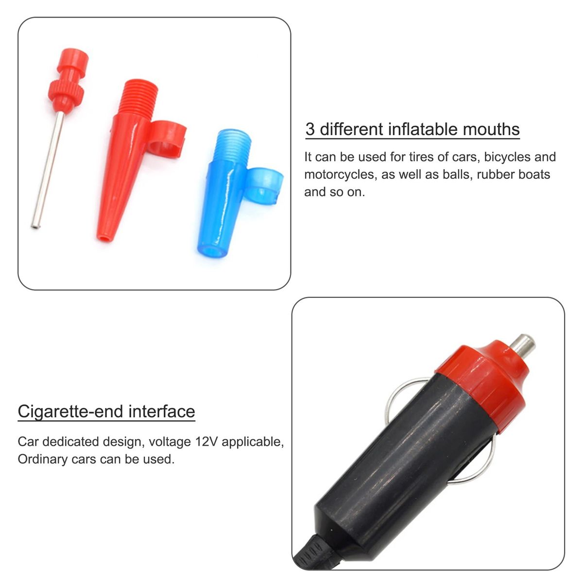 GENERICO - Mini Compresor de Aire Portátil