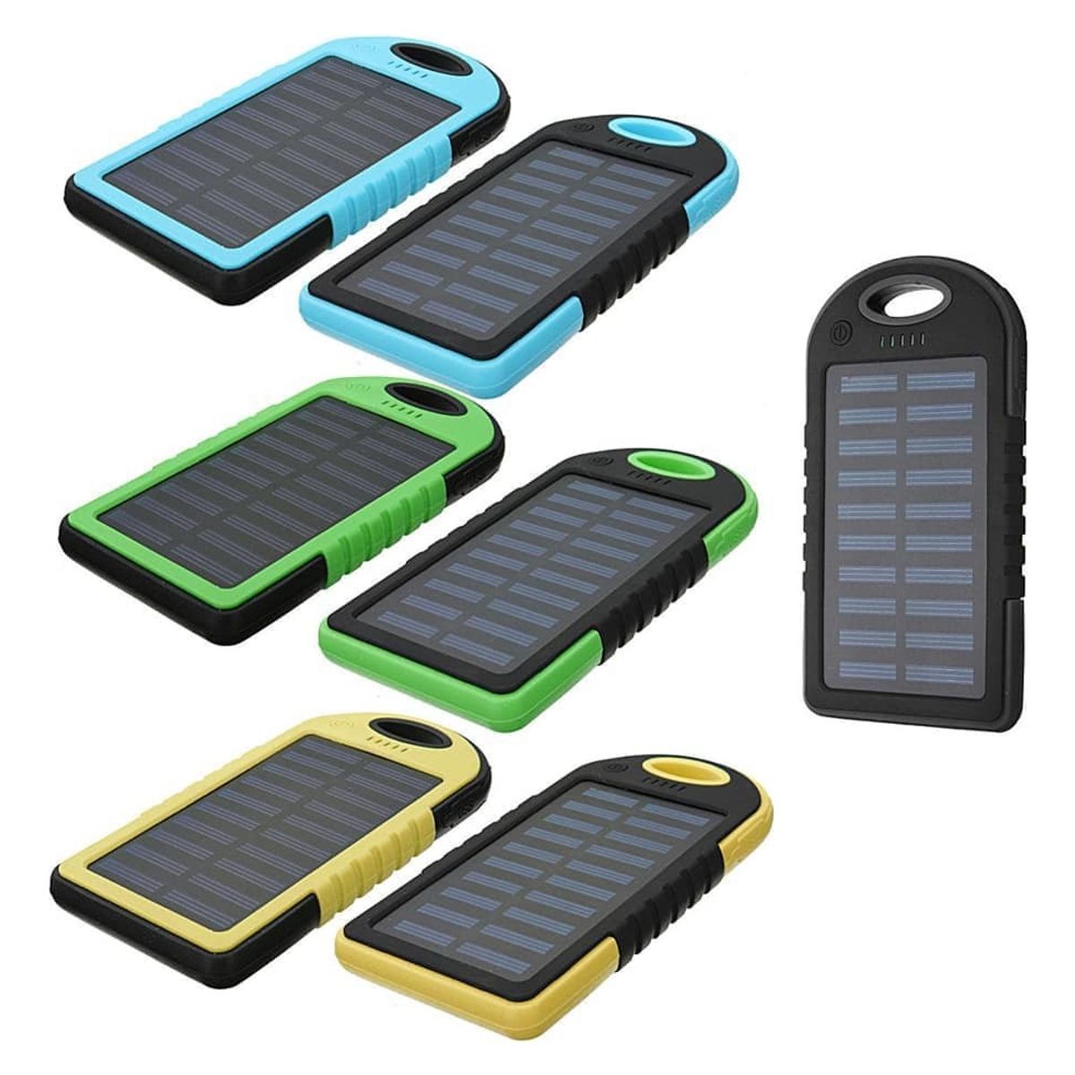 GENERICO - Power Bank Panel Solar Cargador Usb Celular Tablet Portátil
