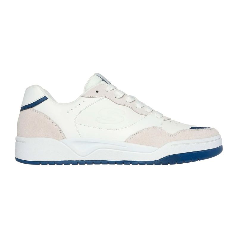 SKECHERS - Tenis Skechers Hombre Blanco Koopa Volley Low