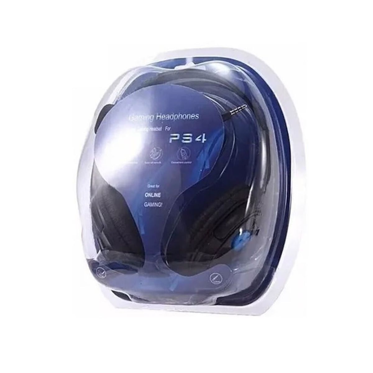 GENERICO - Diadema Para Ps4 Con Microfono y Control De Vol