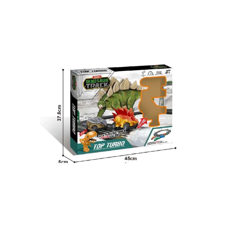 GENERICO - Pista De Carreras Dinosaurios DINO A50-2A