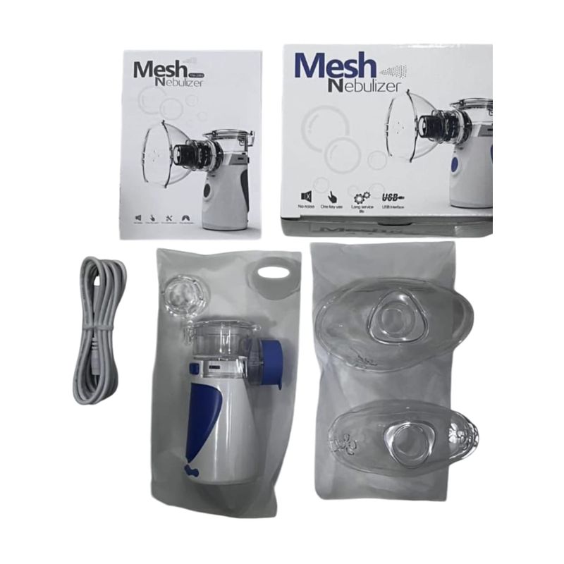 GENERICO - Nebulizador Portatil Recargable Adulto Y Pediatrico