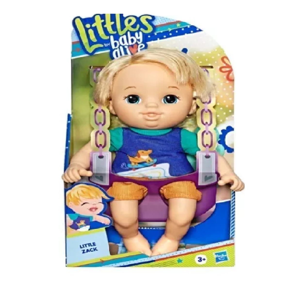 BABY ALIVE - Muñeco Baby Alive Little Squad Escuadrón Litlle Zack