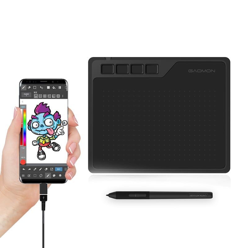 GENERICO - Tableta Digitalizadora Gaomon S620 Diseño Grafico