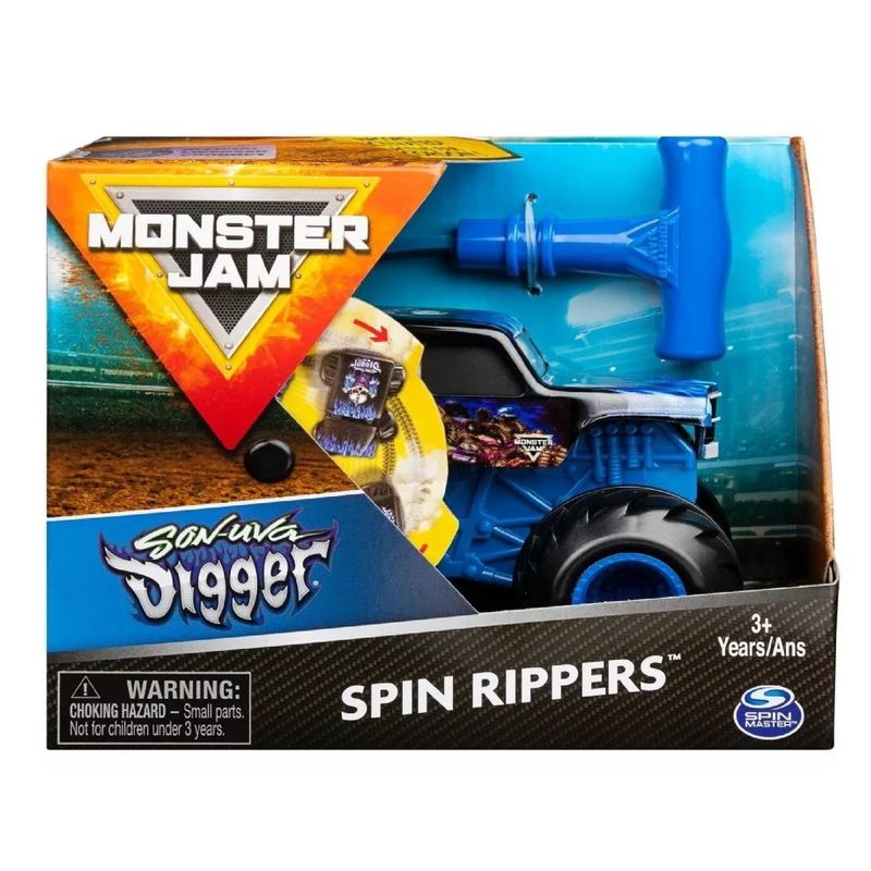 SPIN MASTER - Monster Jam Camión Interactivo Son Uva Digger