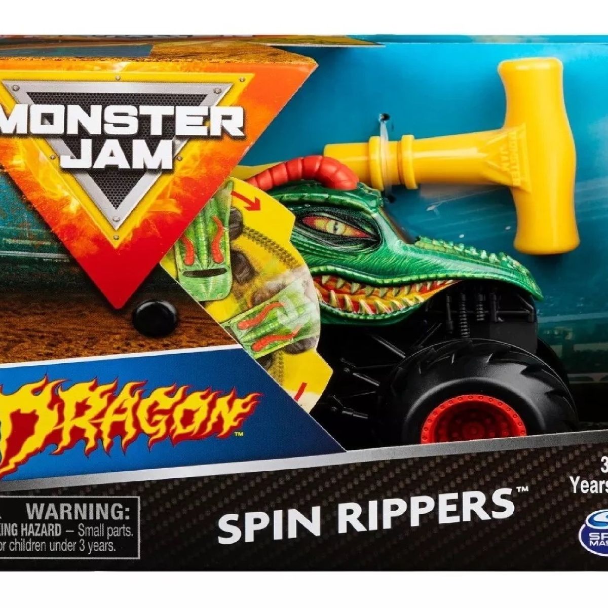 SPIN MASTER - Monster Jam Camión Interactivo Dragon