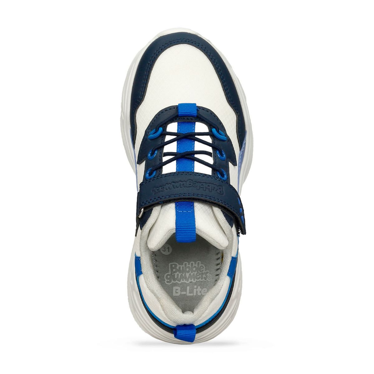 BUBBLE GUMMERS - Tenis Para Niño Bubblegummers Blanco-Azul Santos