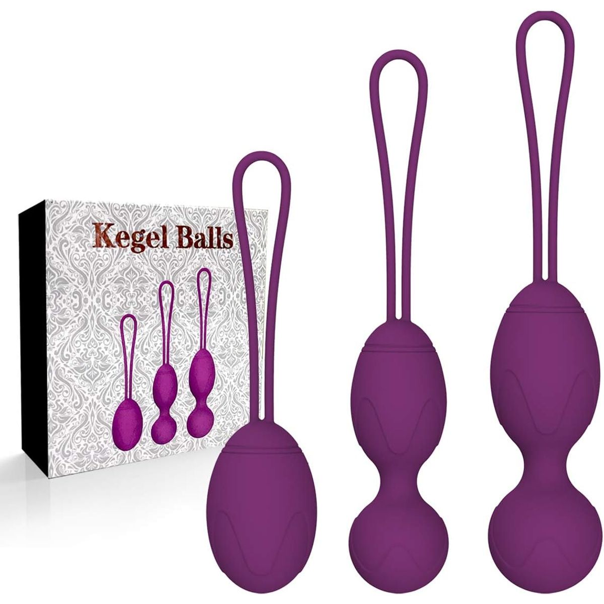 GENERICO - Kit de Pesas Bolas De Kegel Para Mujer Silicona