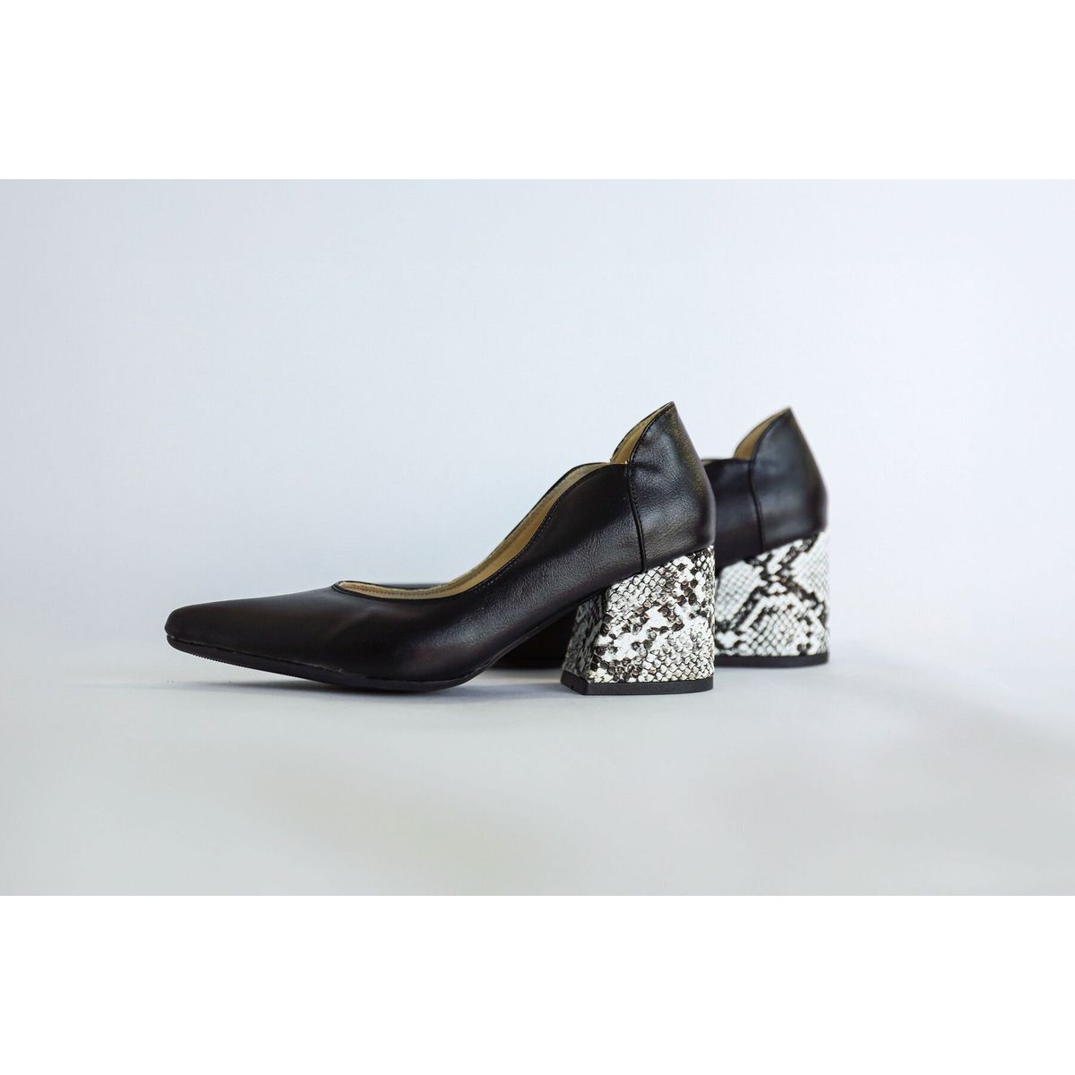 INCO - Tacón Mujer Negro Origen T003