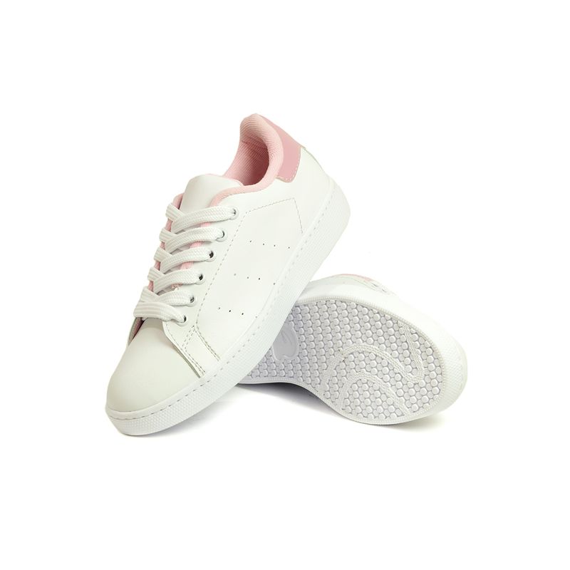 GENERICO - Tenis Mujer Blanco por Rosa INCO AM01